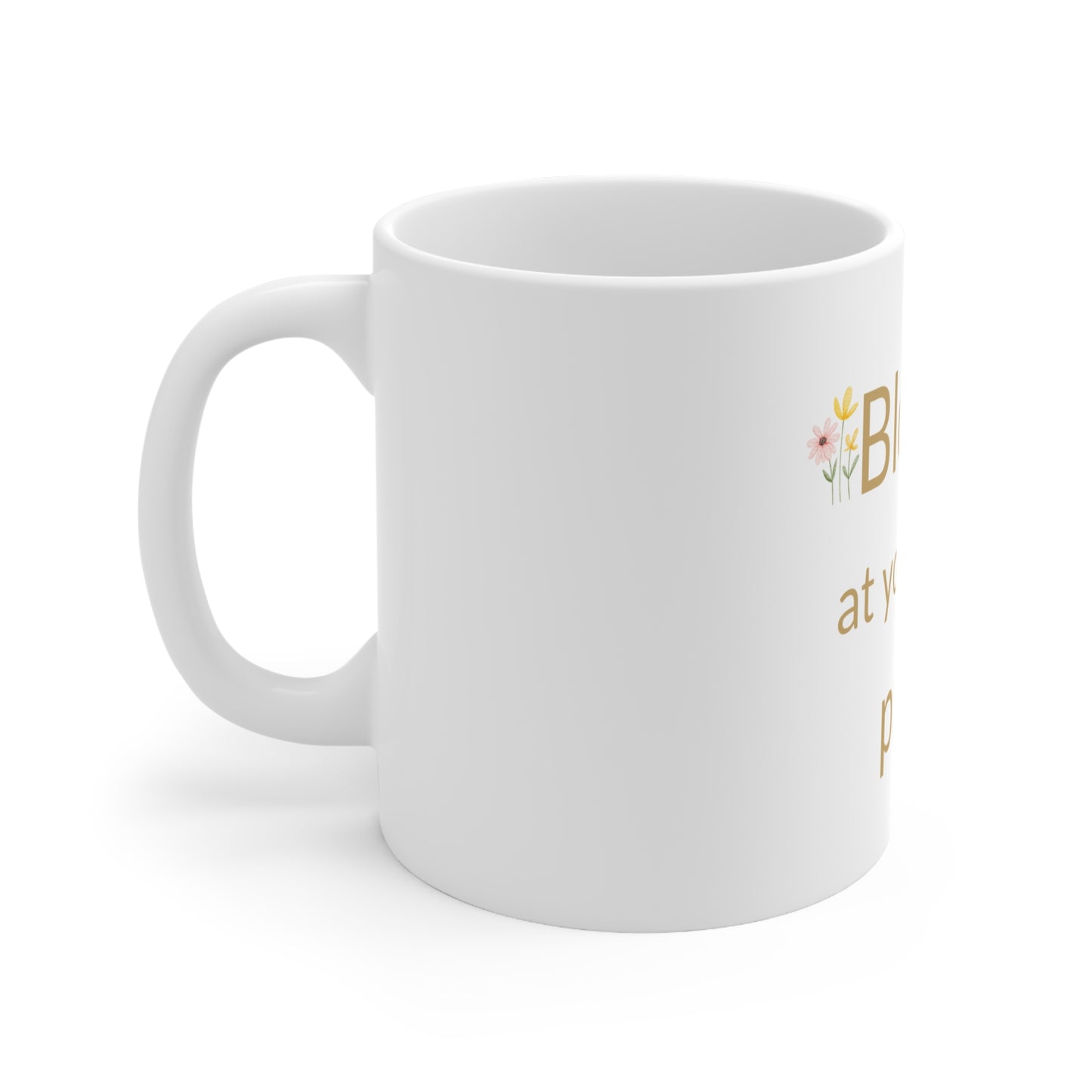 Bloom At Your Own Pace Mug